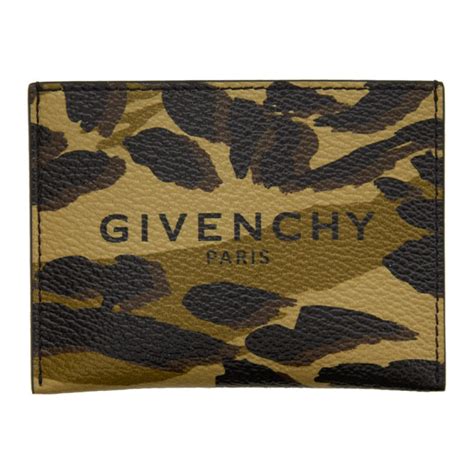 givenchy camo card case|Givenchy Camo.